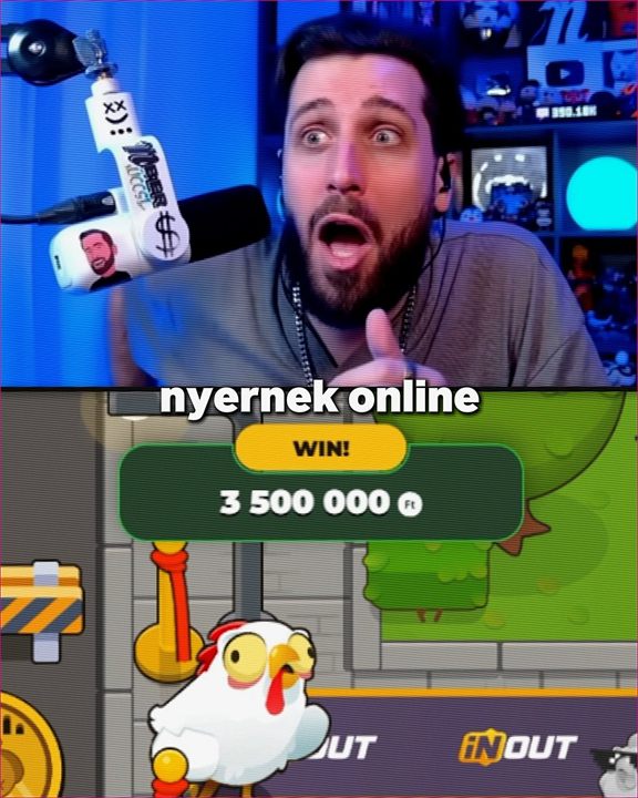 Chicken Road casino ad creative running in France